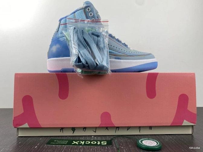 Reps TBK Retro Jordan J 2 Balvin DQ7691-419 0712